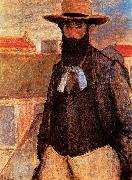 Jozsef Rippl-Ronai Portrait of Aristide Maillol oil painting on canvas